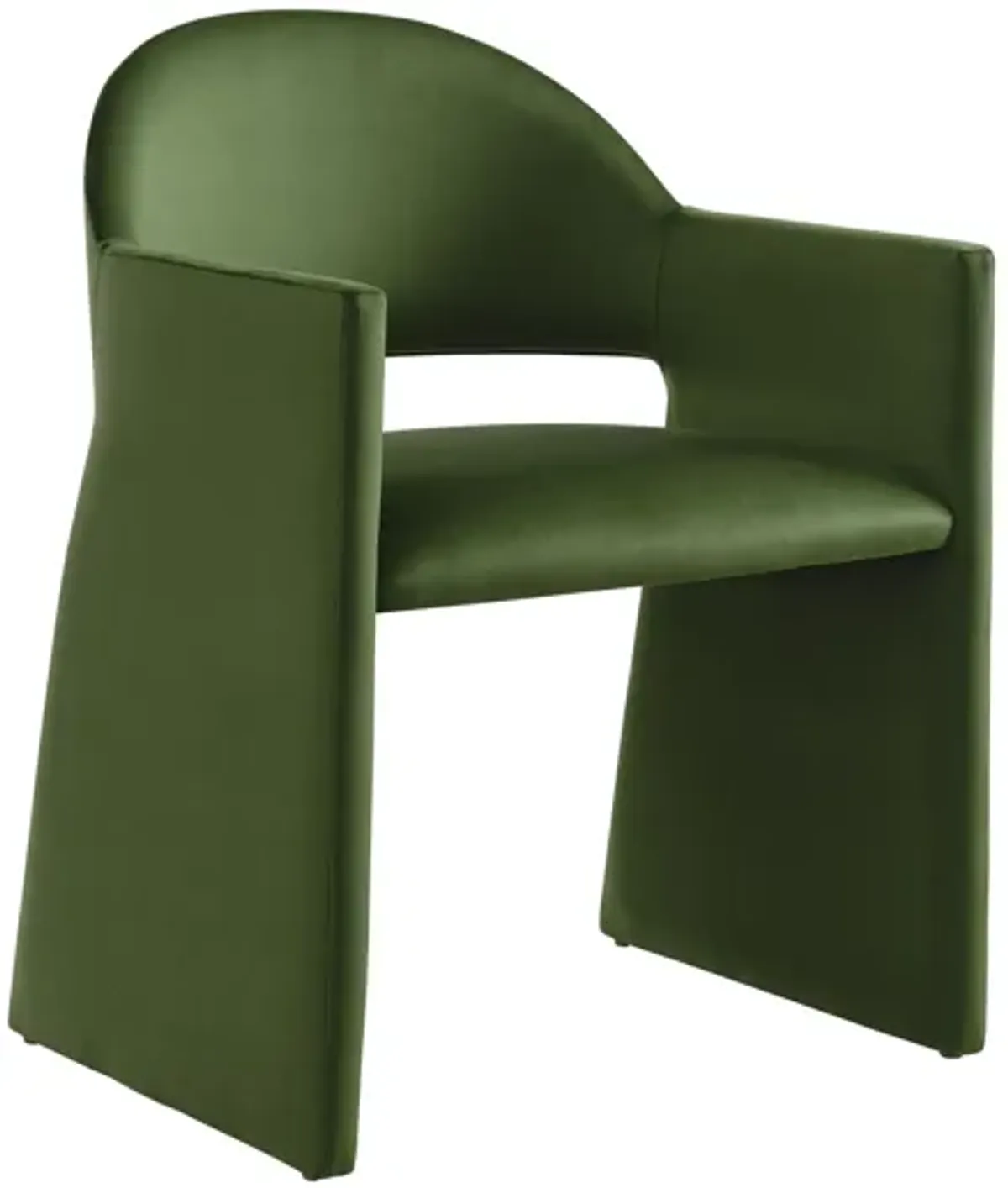 Talia Performance Velvet Dining Armchair