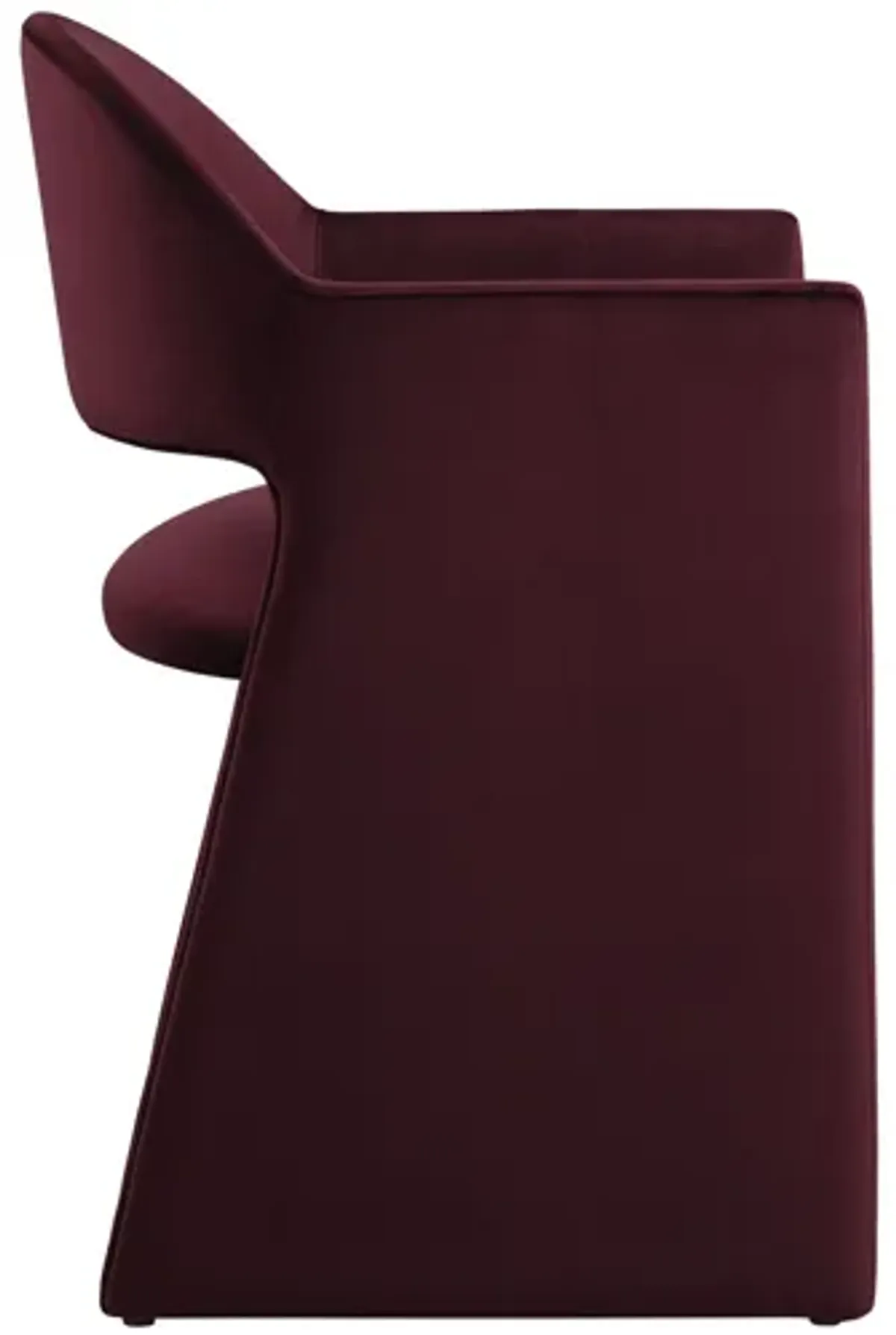 Talia Performance Velvet Dining Armchair