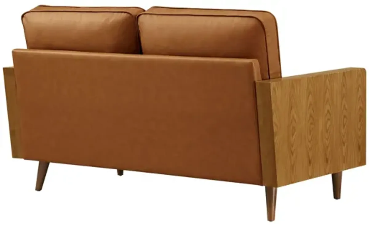 Kellan Vegan Leather Loveseat