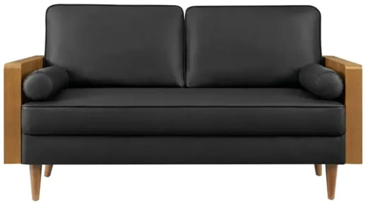 Kellan Vegan Leather Loveseat