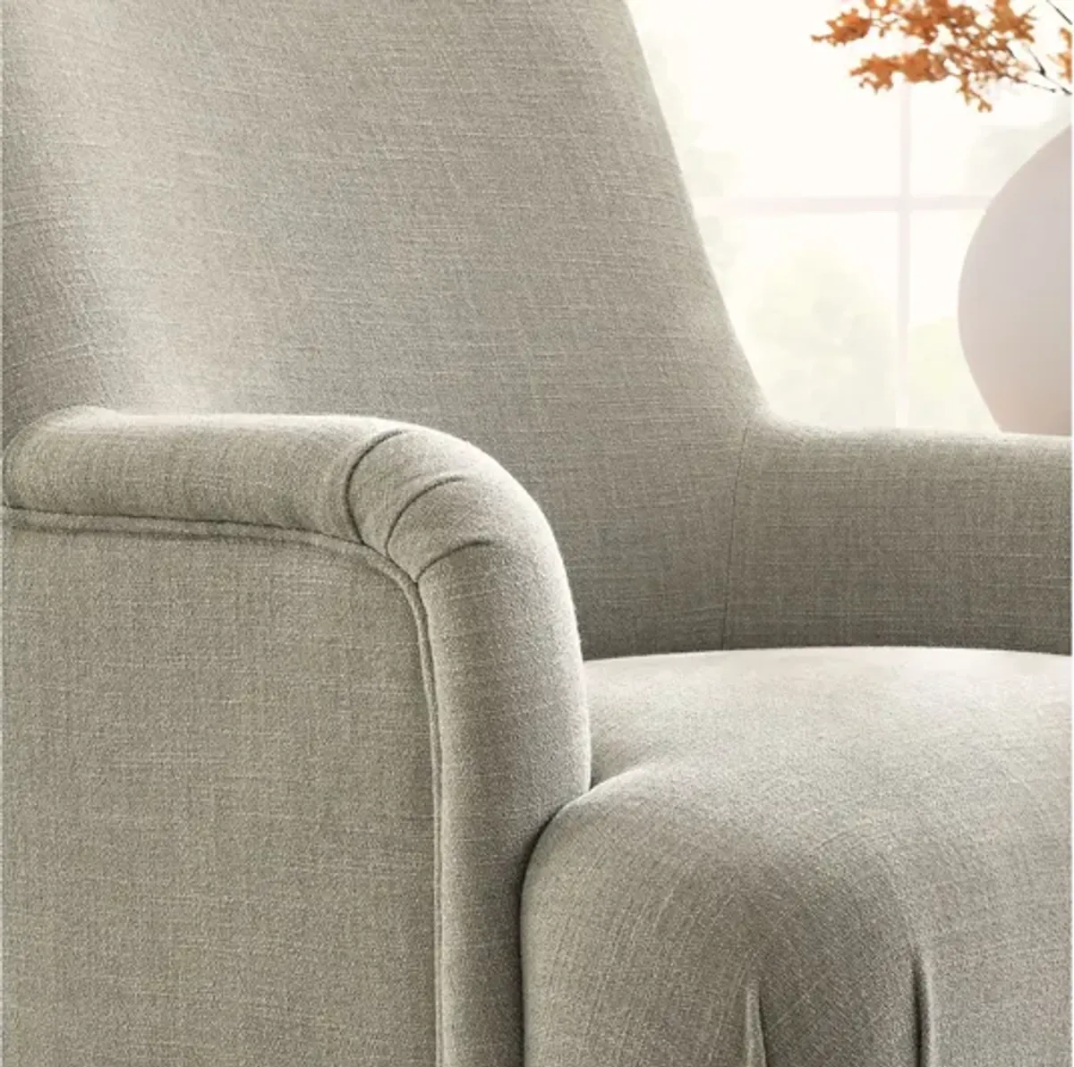 Ellington Fabric Upholstered Accent Armchair