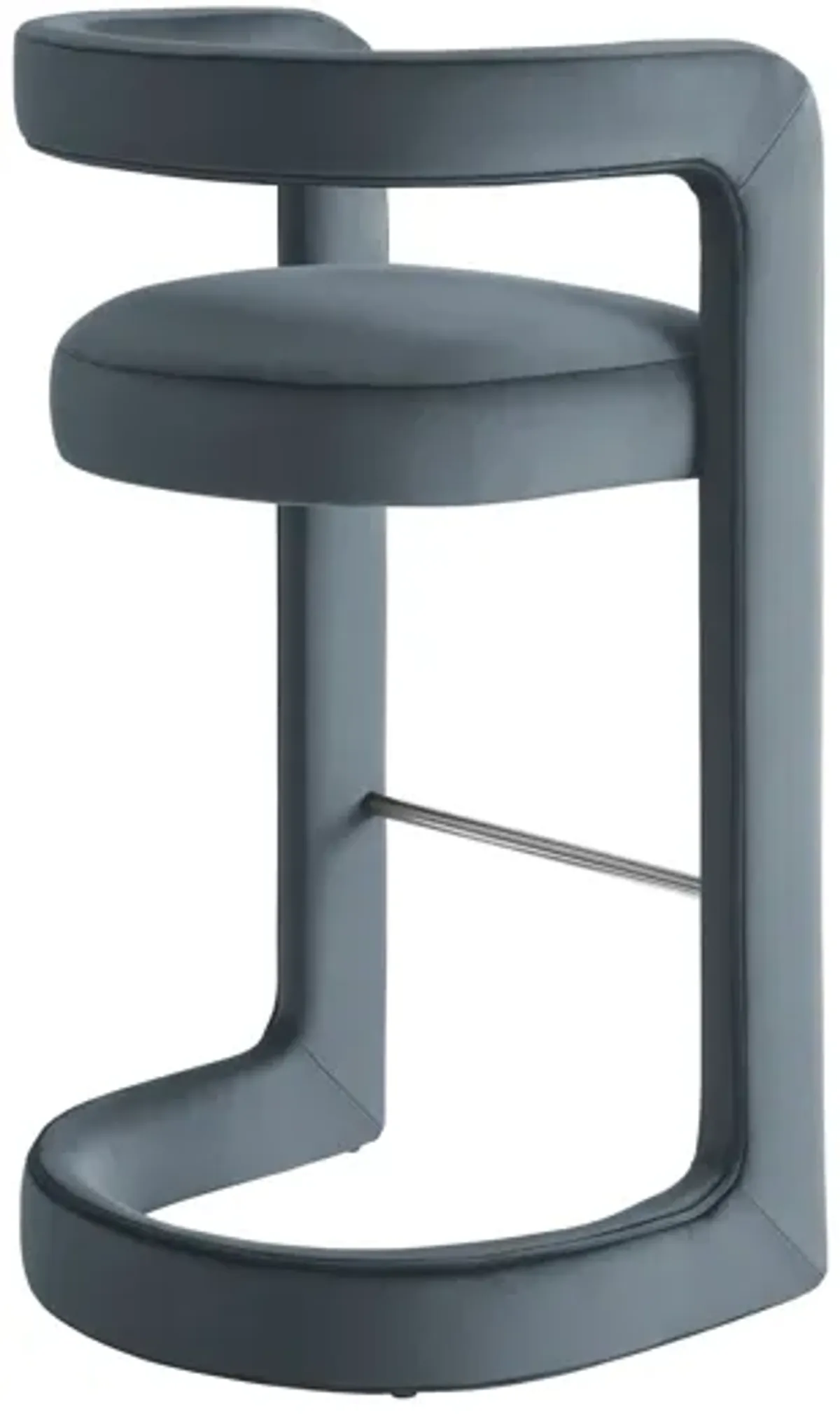 Winslow Performance Velvet Bar Stool