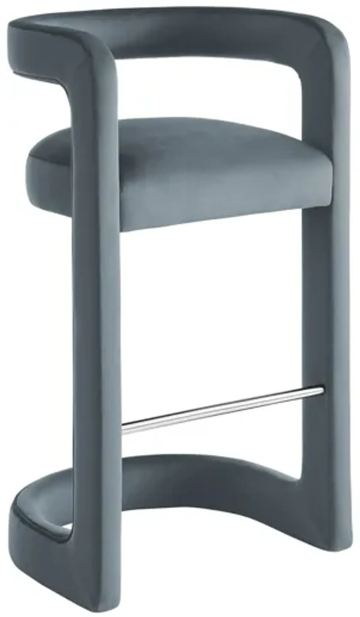 Winslow Performance Velvet Bar Stool