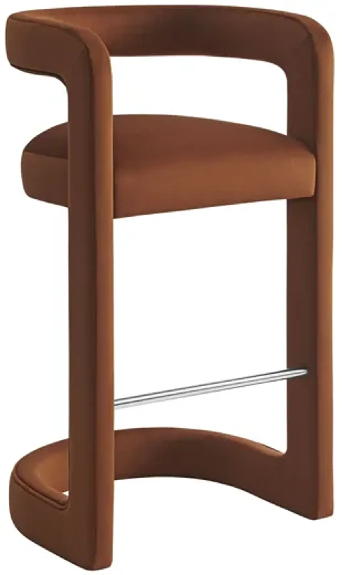Winslow Performance Velvet Bar Stool