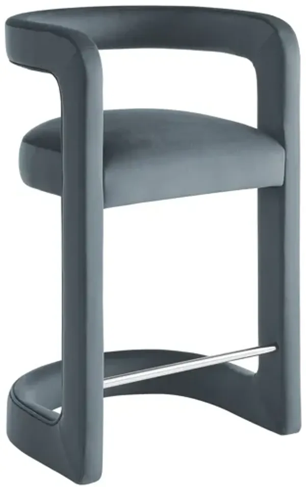 Winslow Performance Velvet Counter Stool