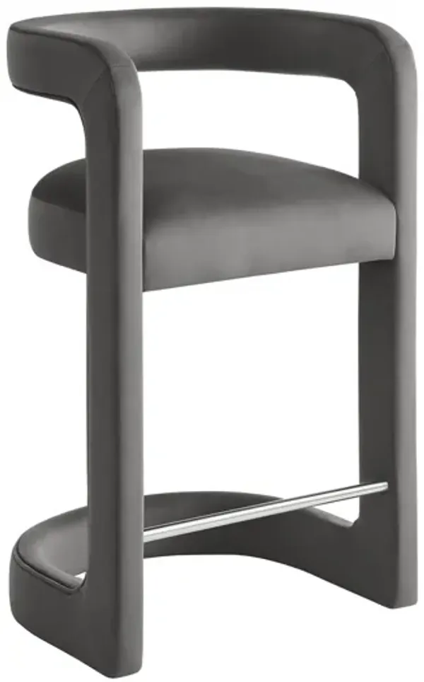 Winslow Performance Velvet Counter Stool