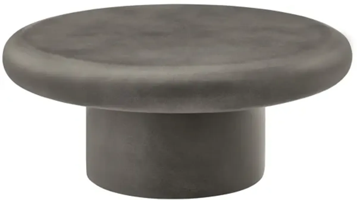 Argos Indoor - Outdoor Patio Concrete Round Coffee Table