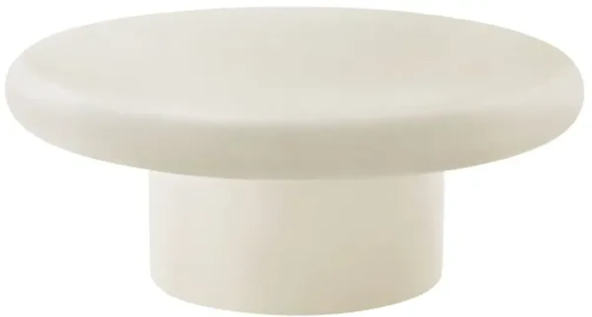 Argos Indoor - Outdoor Patio Concrete Round Coffee Table