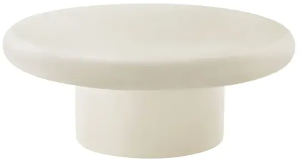 Argos Indoor - Outdoor Patio Concrete Round Coffee Table