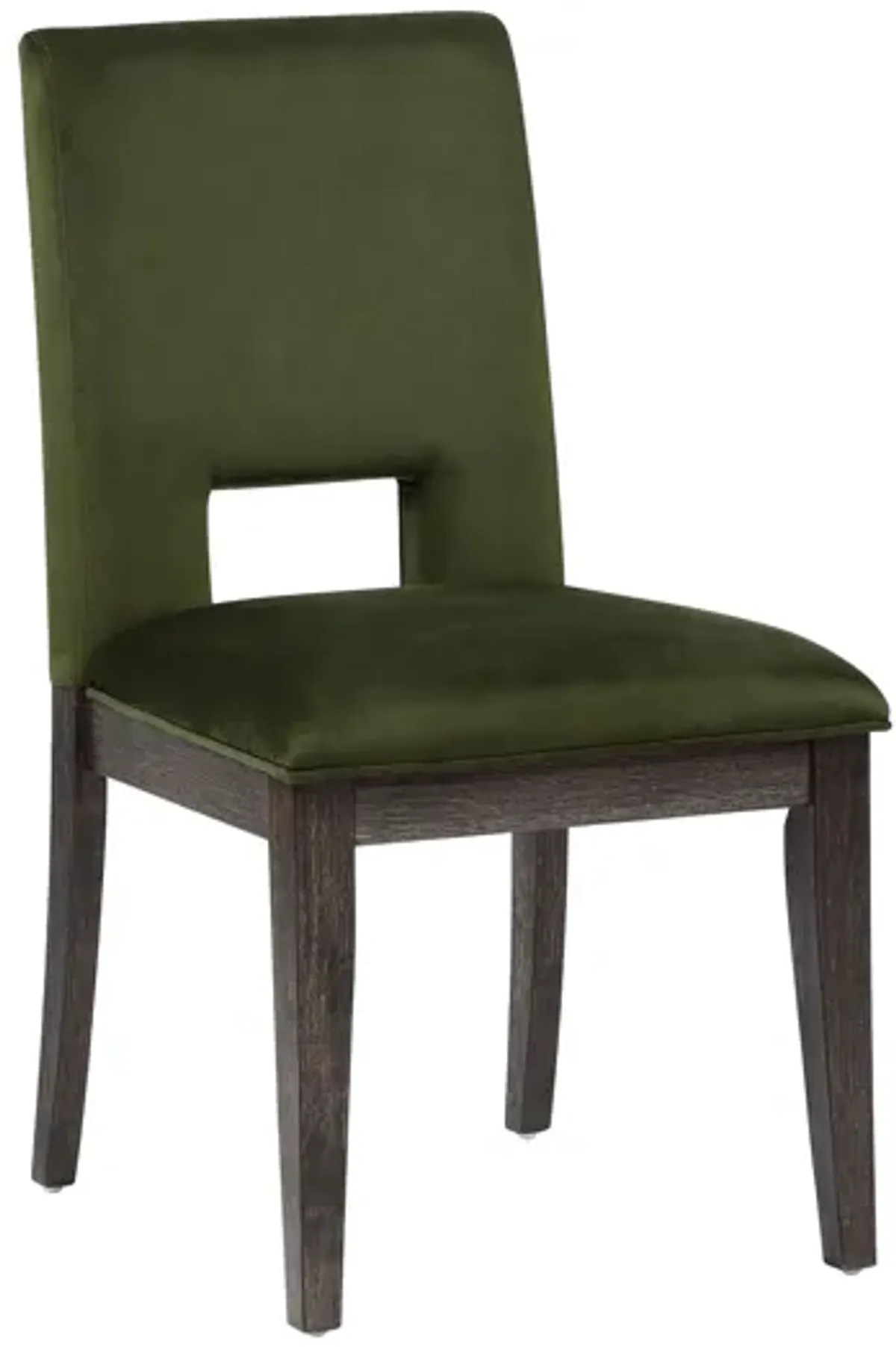 Alexander Extendable Table + 6 Green Chairs