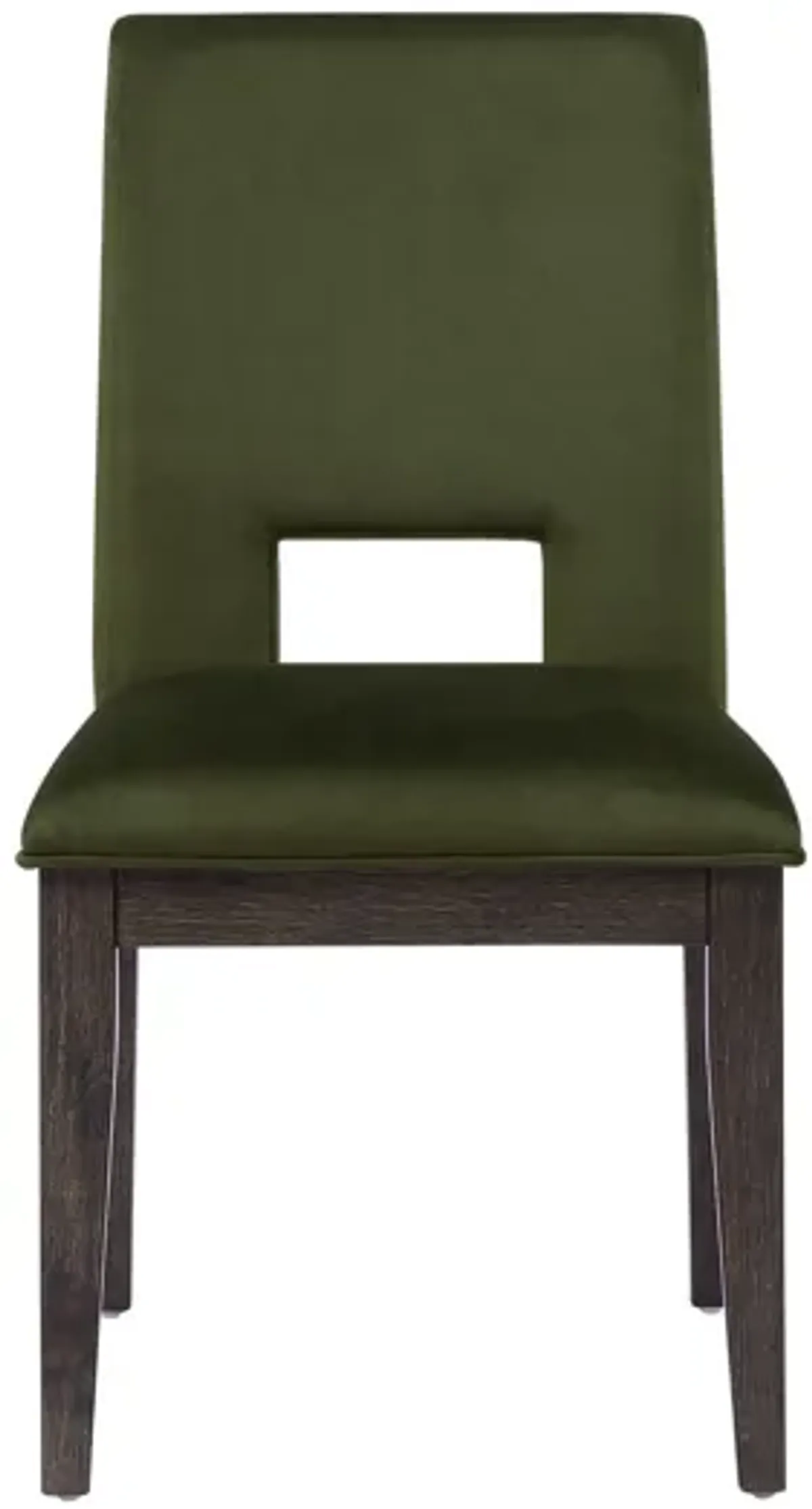 Alexander Extendable Table + 6 Green Chairs