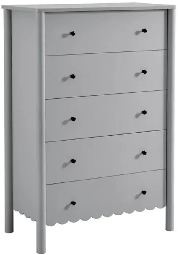 Emmeline Scalloped 5-Drawer Chest