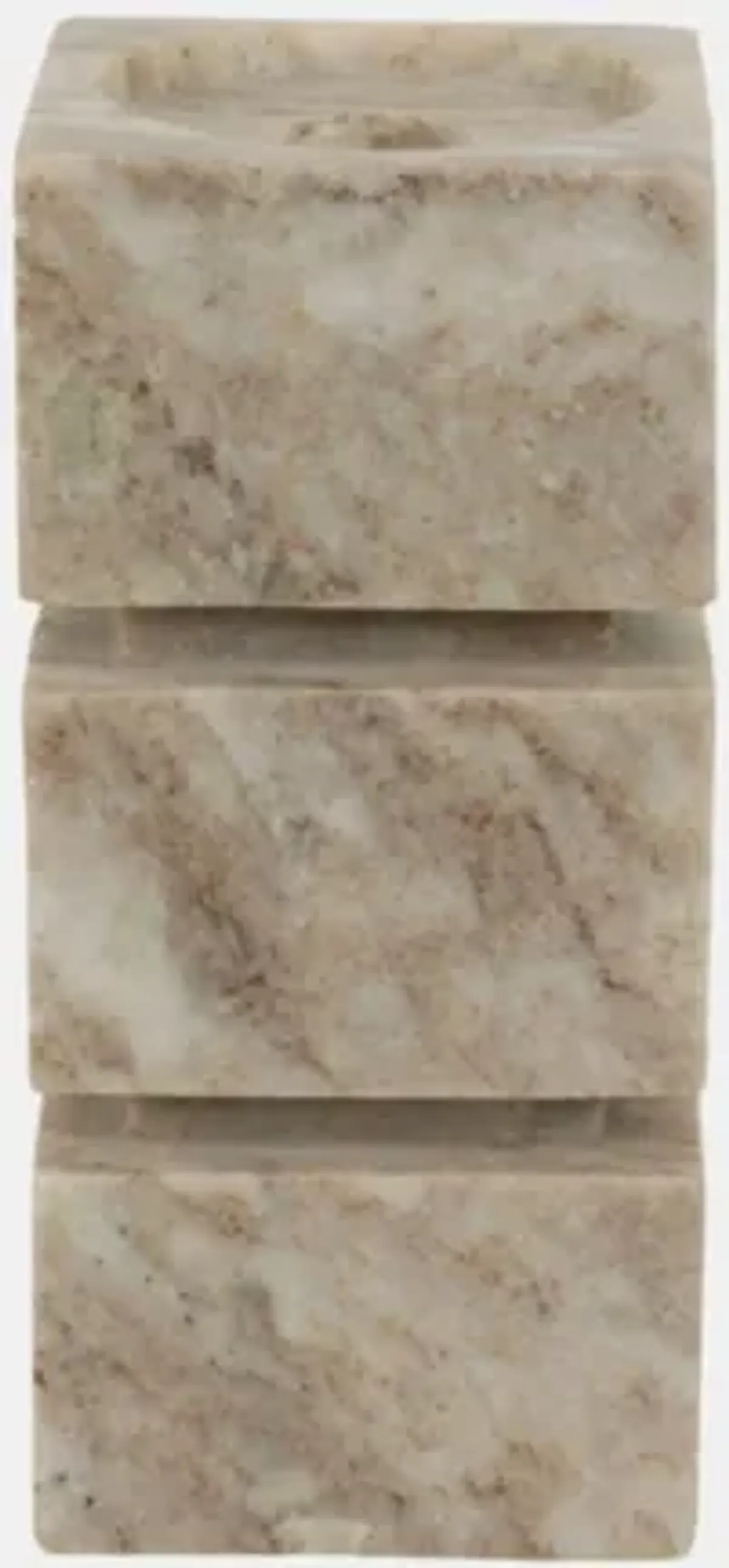 8" Onyx Marble Candleholder