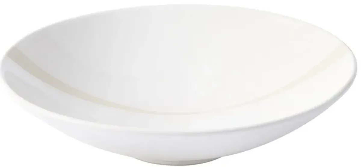 Maier Ceramics Shallow Footed Serving Bowl