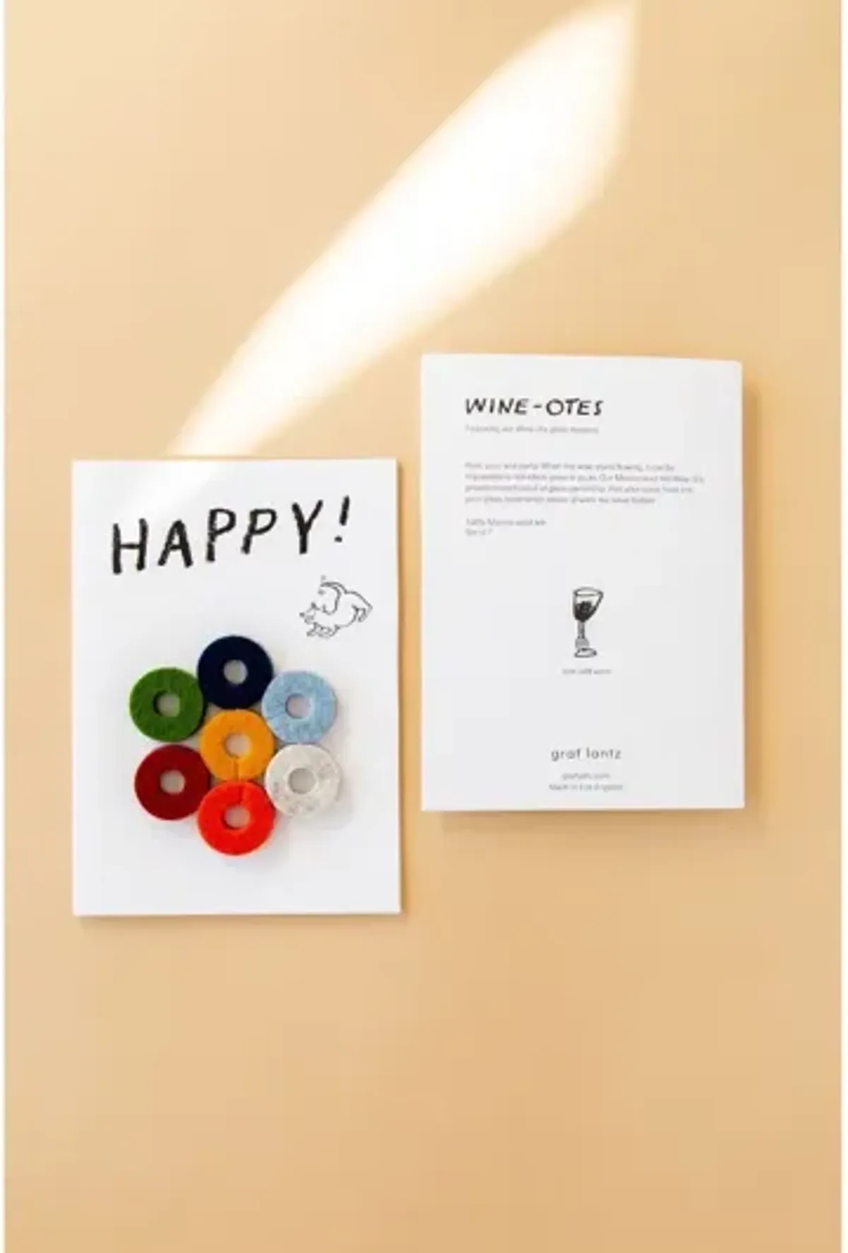 Wine-Ote's Merino Wool Wine Markers