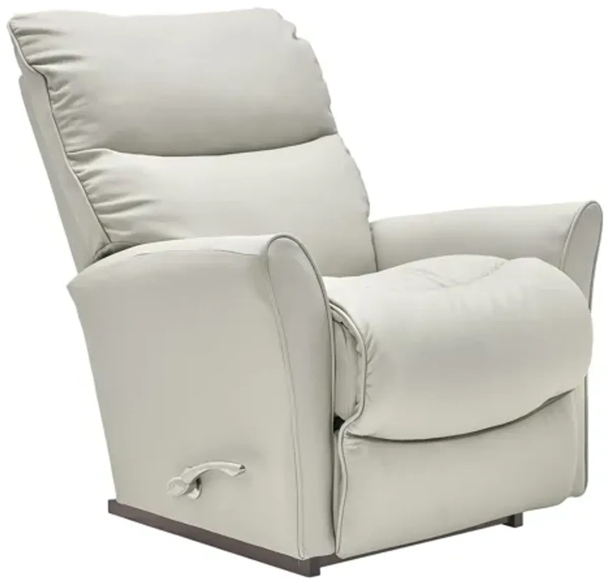 Rowan Cream Leather Rocker Recliner