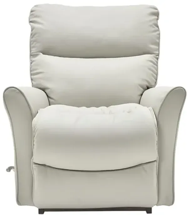 Rowan Cream Leather Rocker Recliner