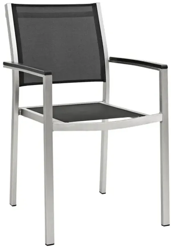 Shore Outdoor Patio Aluminum Dining Chair