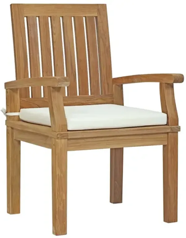 Marina Outdoor Patio Teak Dining Chair