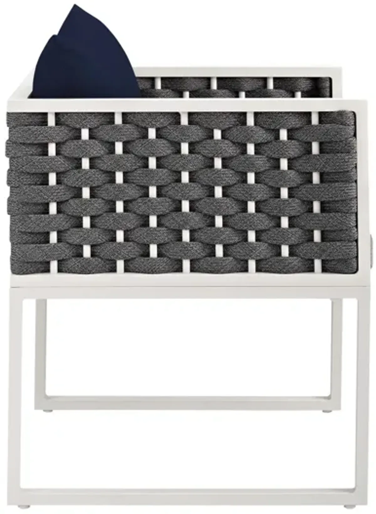 Stance Outdoor Patio Aluminum Dining Armchair