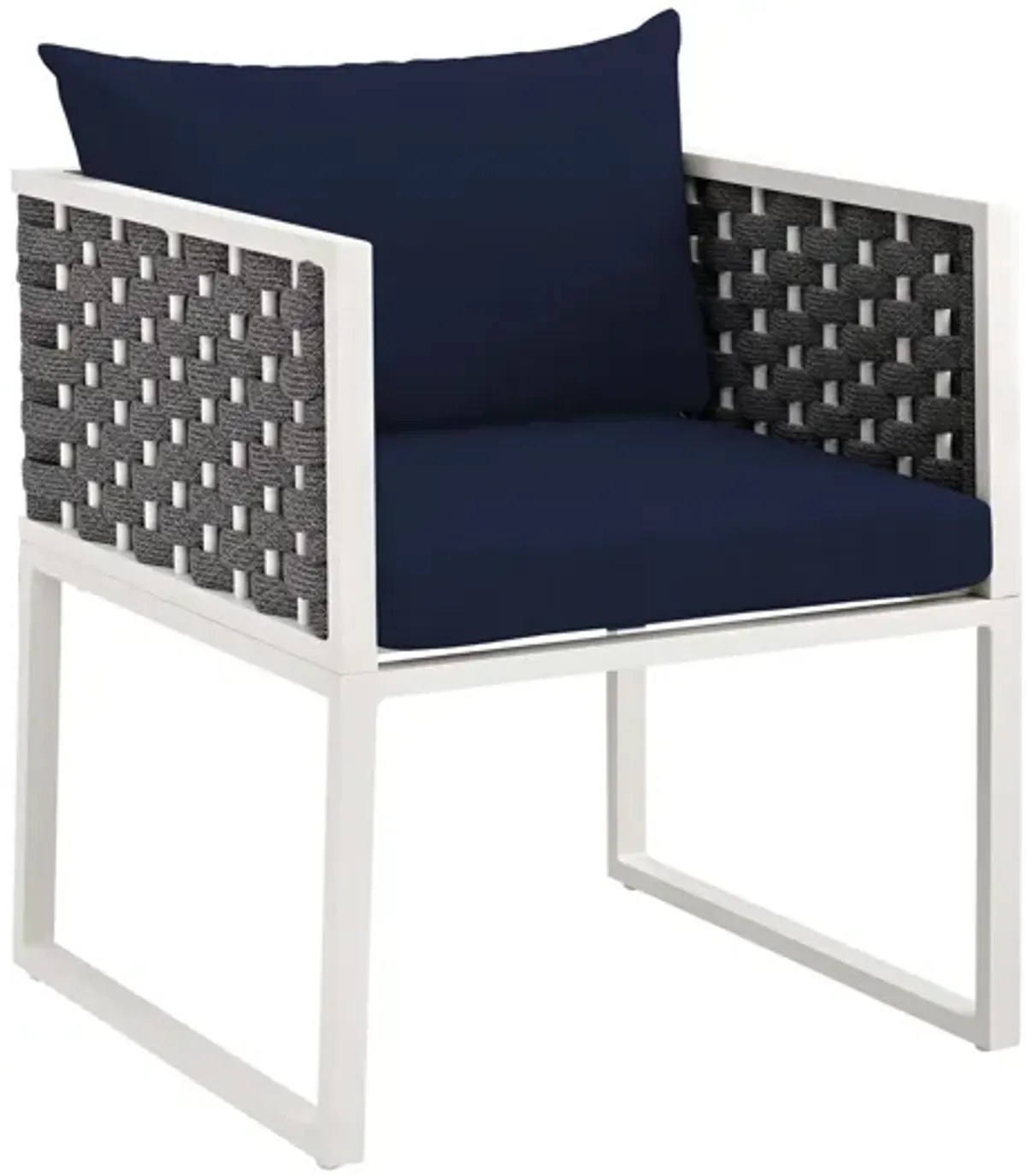 Stance Outdoor Patio Aluminum Dining Armchair