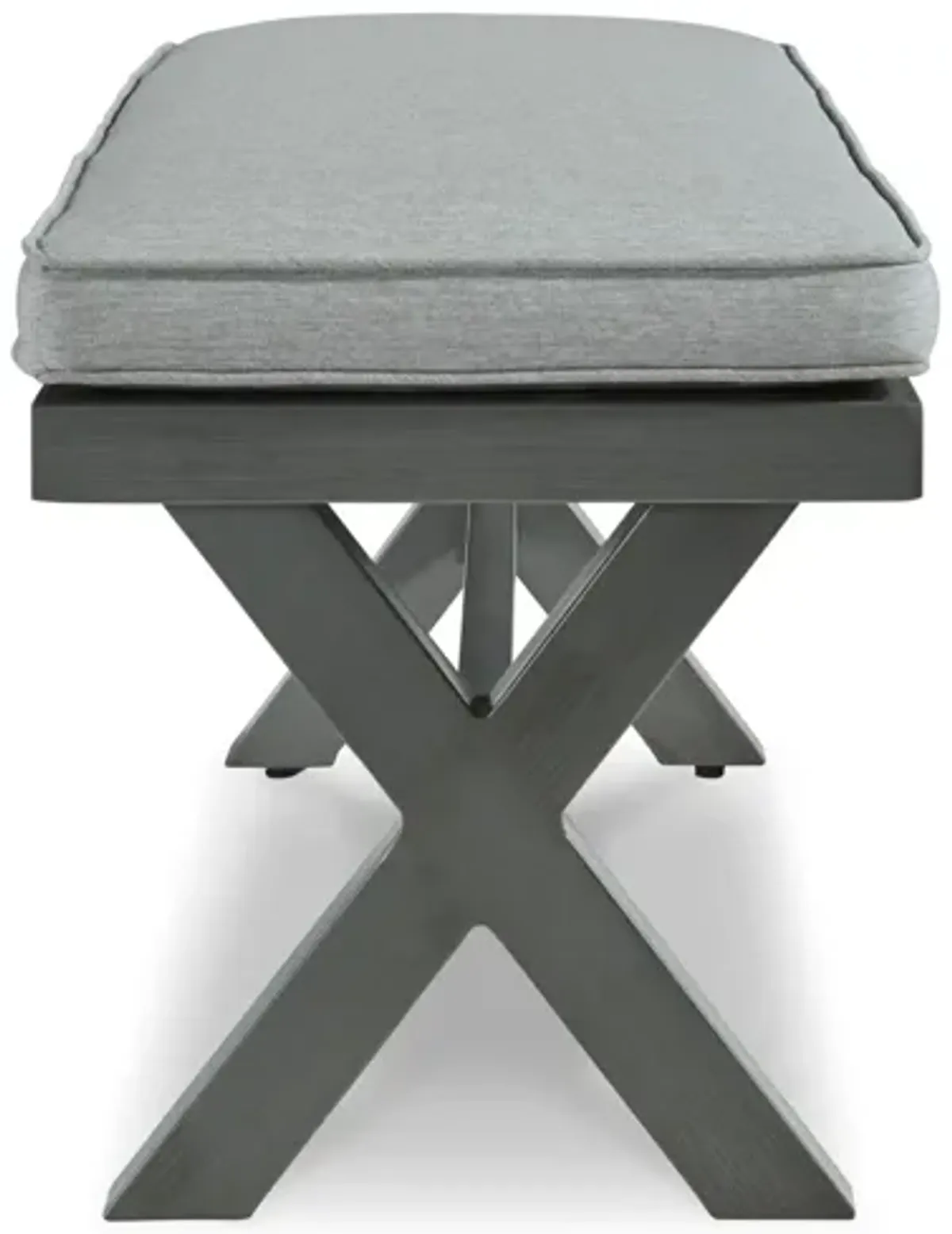 Elite Park Outdoor Bench with Cushion
