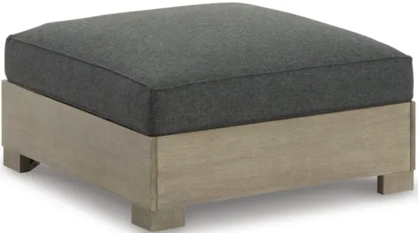 Citrine Park Outdoor Ottoman with Cushion