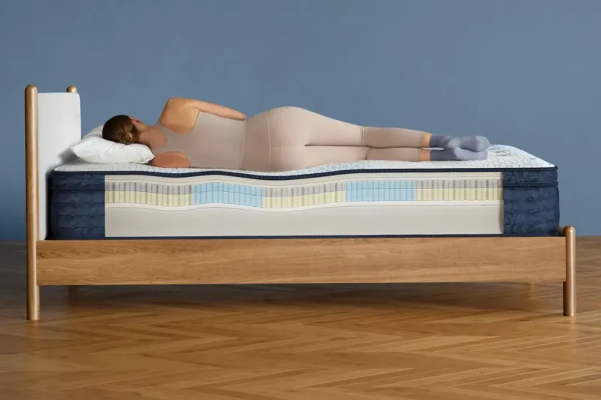 Serta iComfortPro Dartmouth Plush Pillowtop Latex 15" Queen Mattress