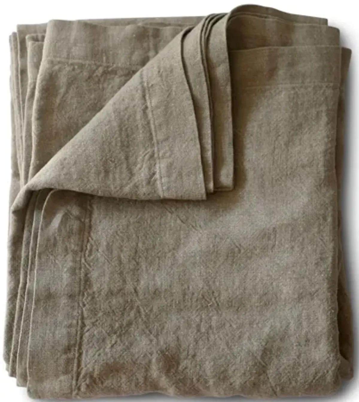 Linen Bed Natural Blanket - King