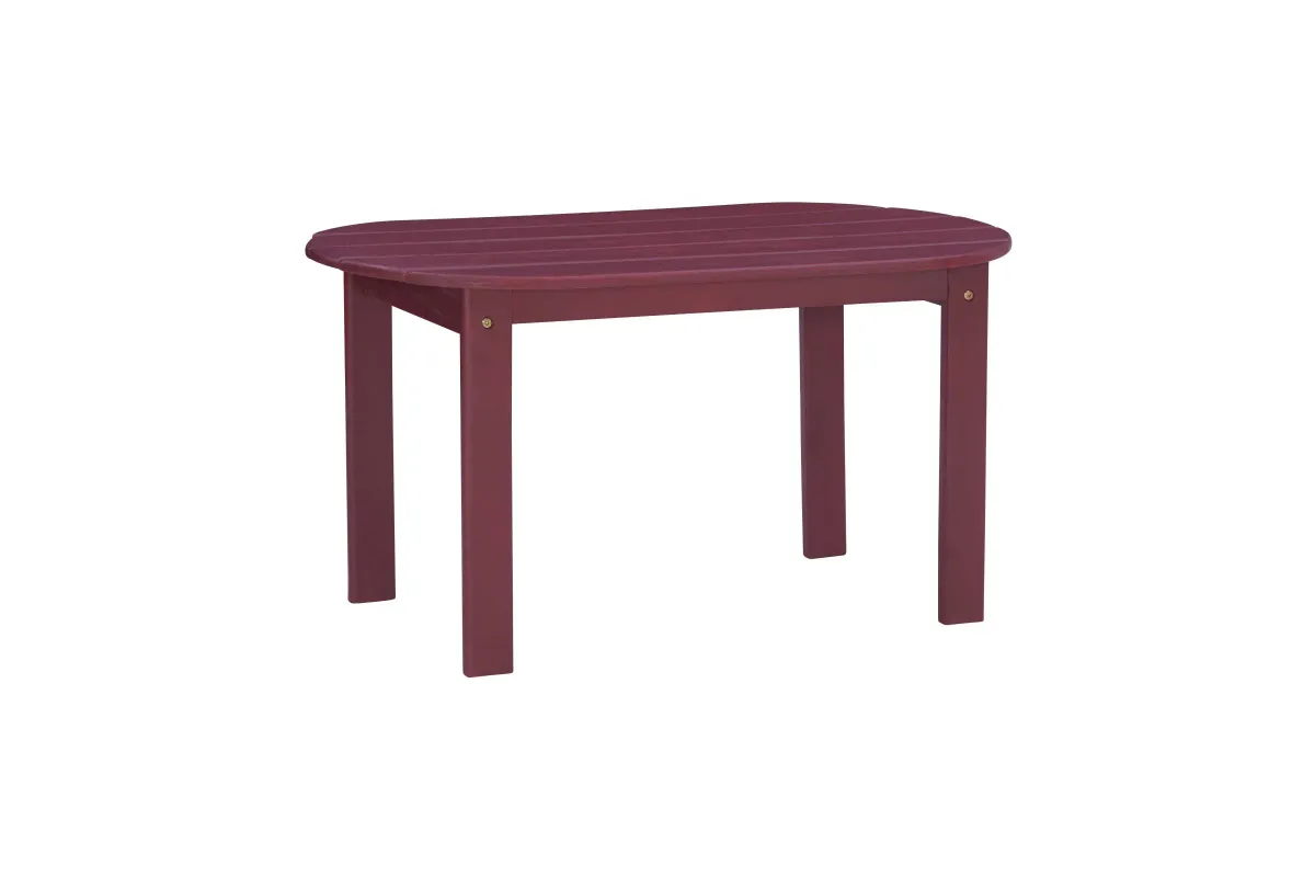 Adirondack Red Coffee Table