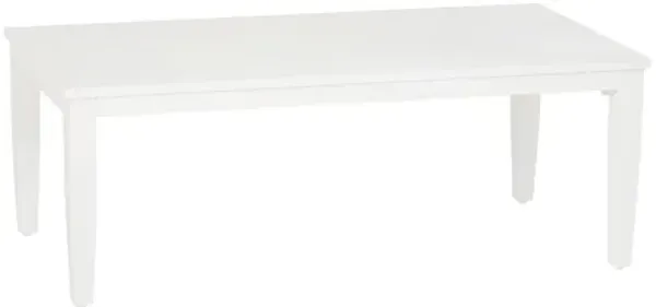 Calabash White Coffee Table