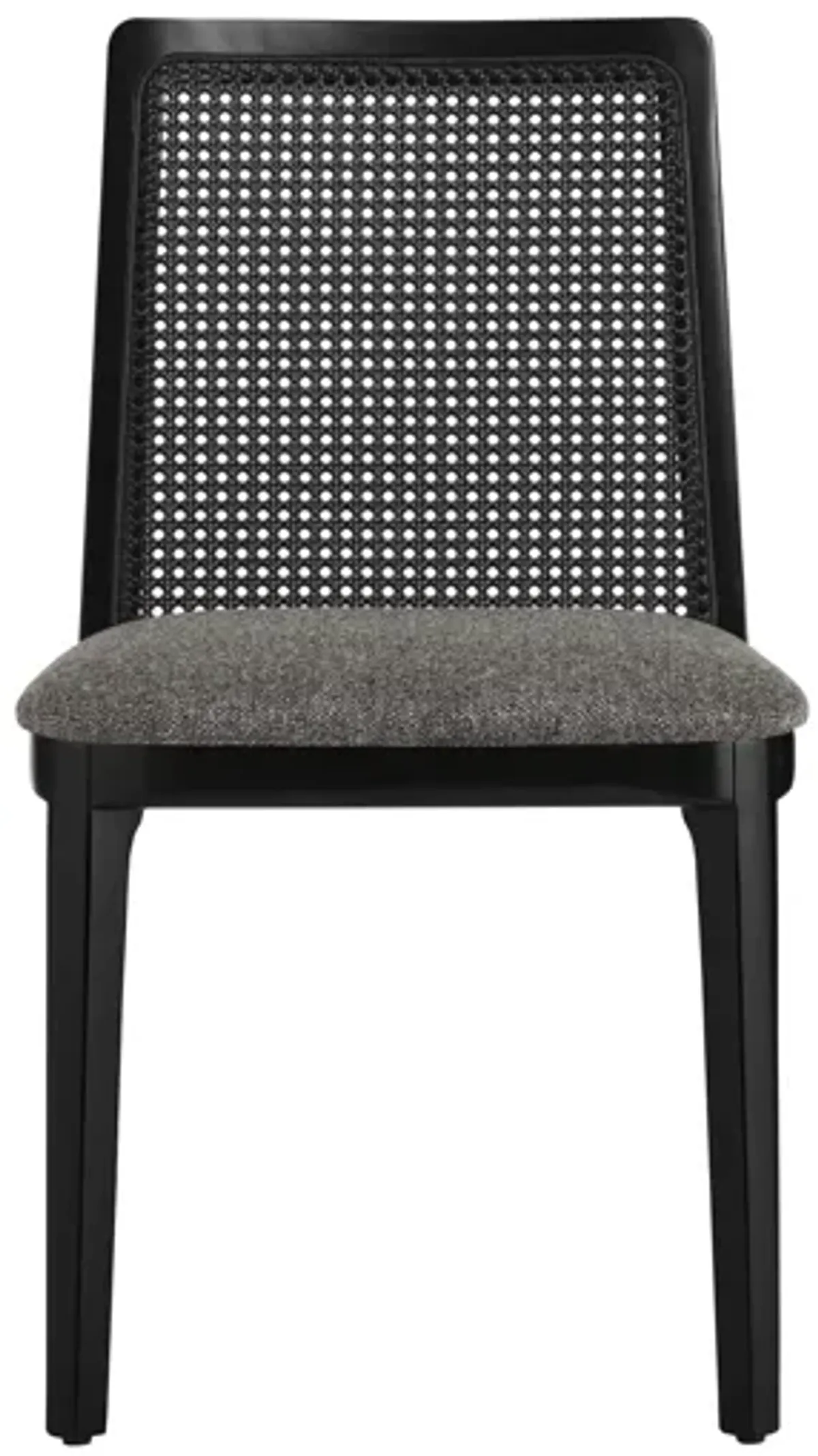 Monarch Wood and Rattan Dining Side Chair by Modway