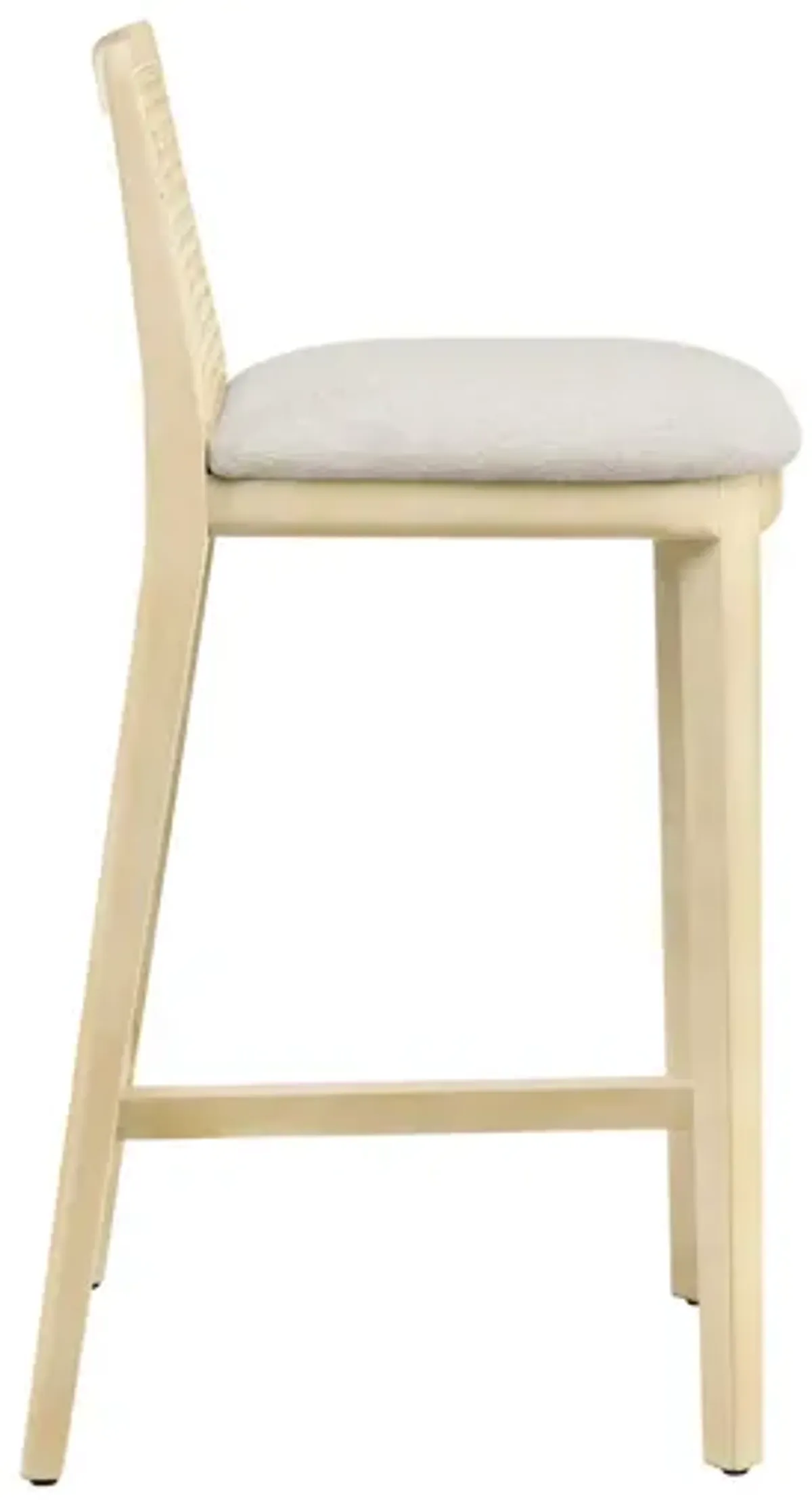 Monarch Wood and Rattan Counter Stool by Modway
