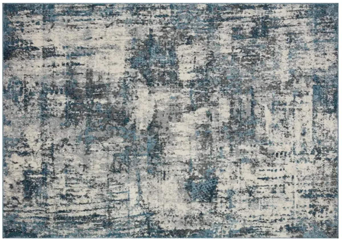 Austen Natural/Ocean 6x9 Rug