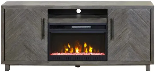 67" Fireplace Console