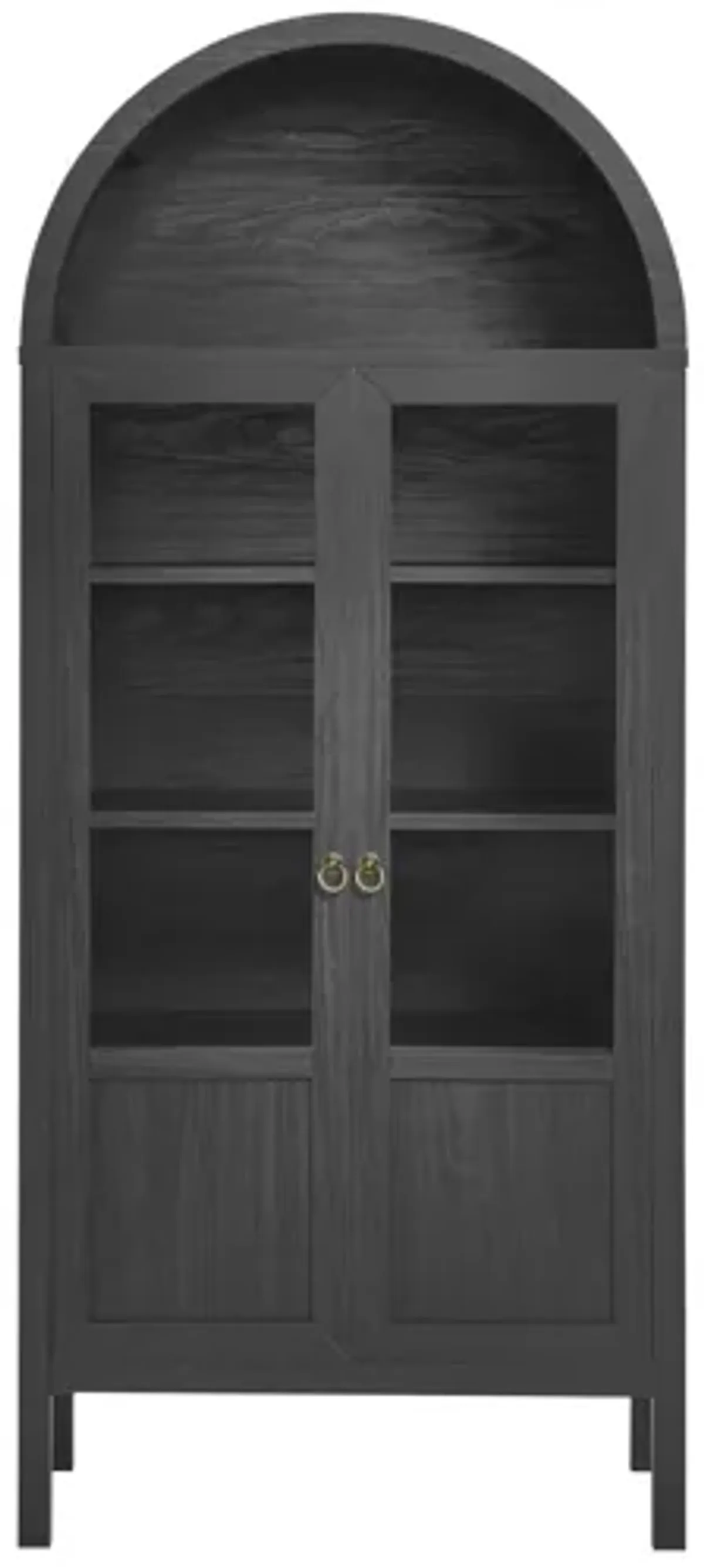 Tessa Tall Arched Storage Display Cabinet