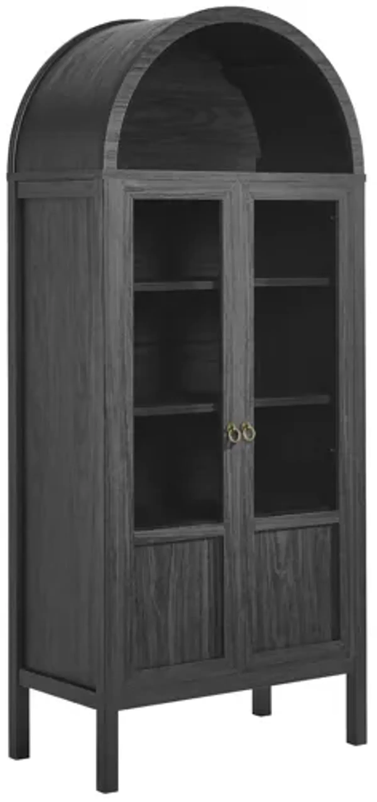 Tessa Tall Arched Storage Display Cabinet
