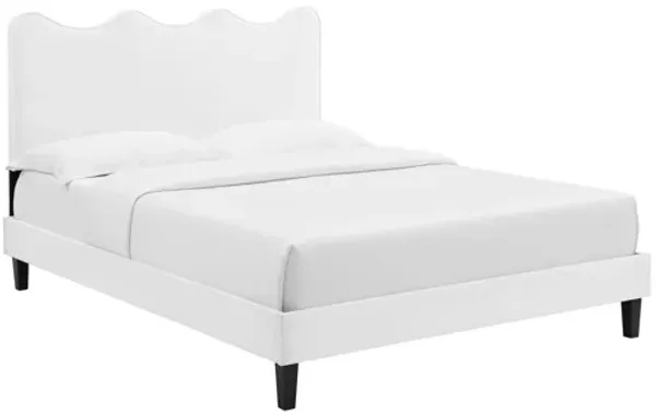 Current Performance Velvet Full Platform Bed