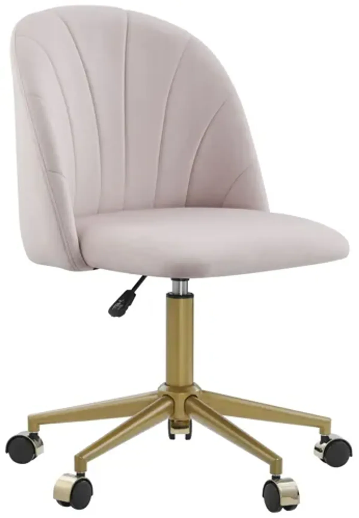 Abigail Blush Pink Desk Chair