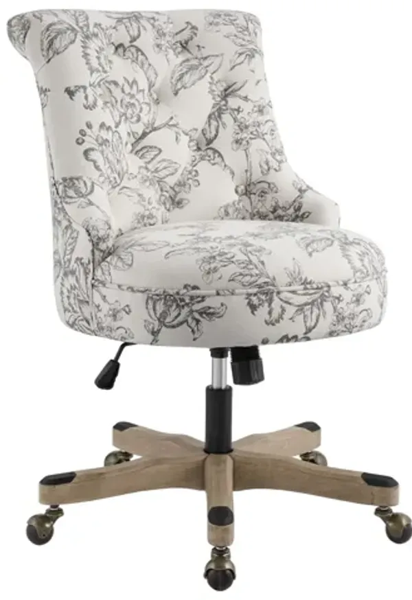 Sinclair Floral Office Chair