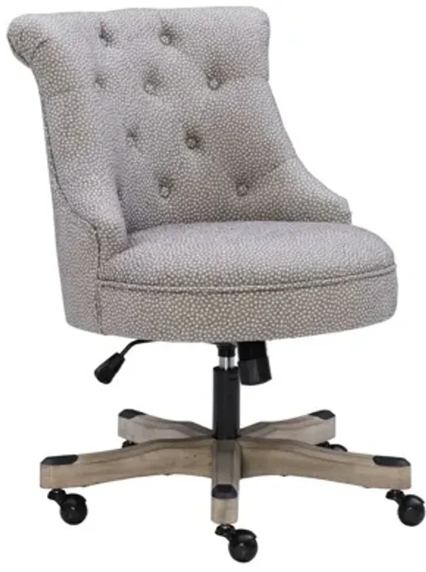 Sinclair Light Grey Office Chair