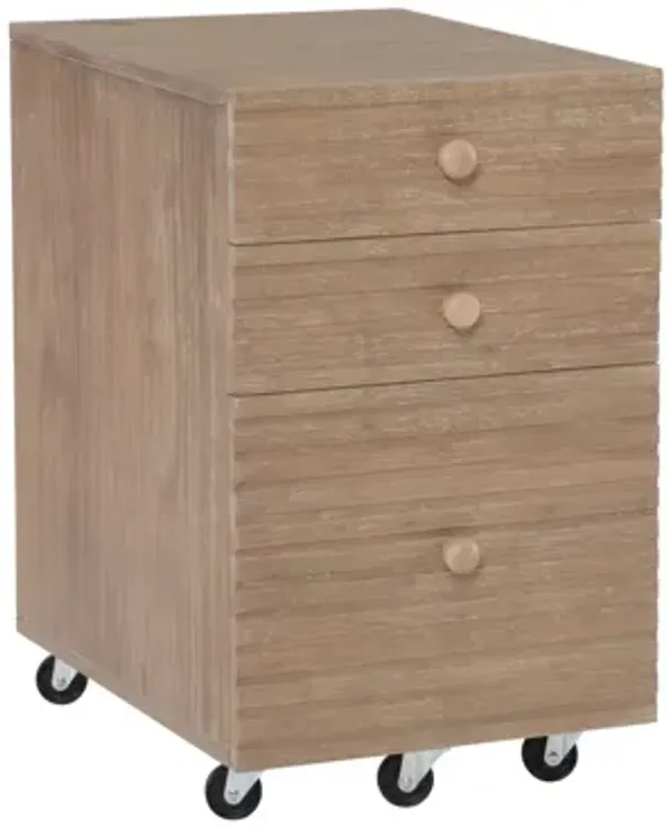 Waves Natural File Cabinet