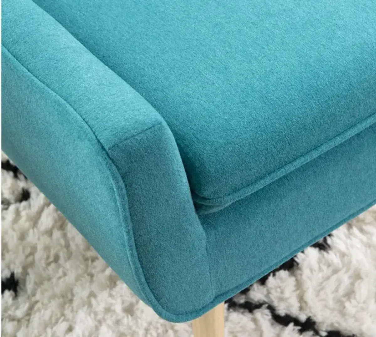 Trellis Teal Blue Chair
