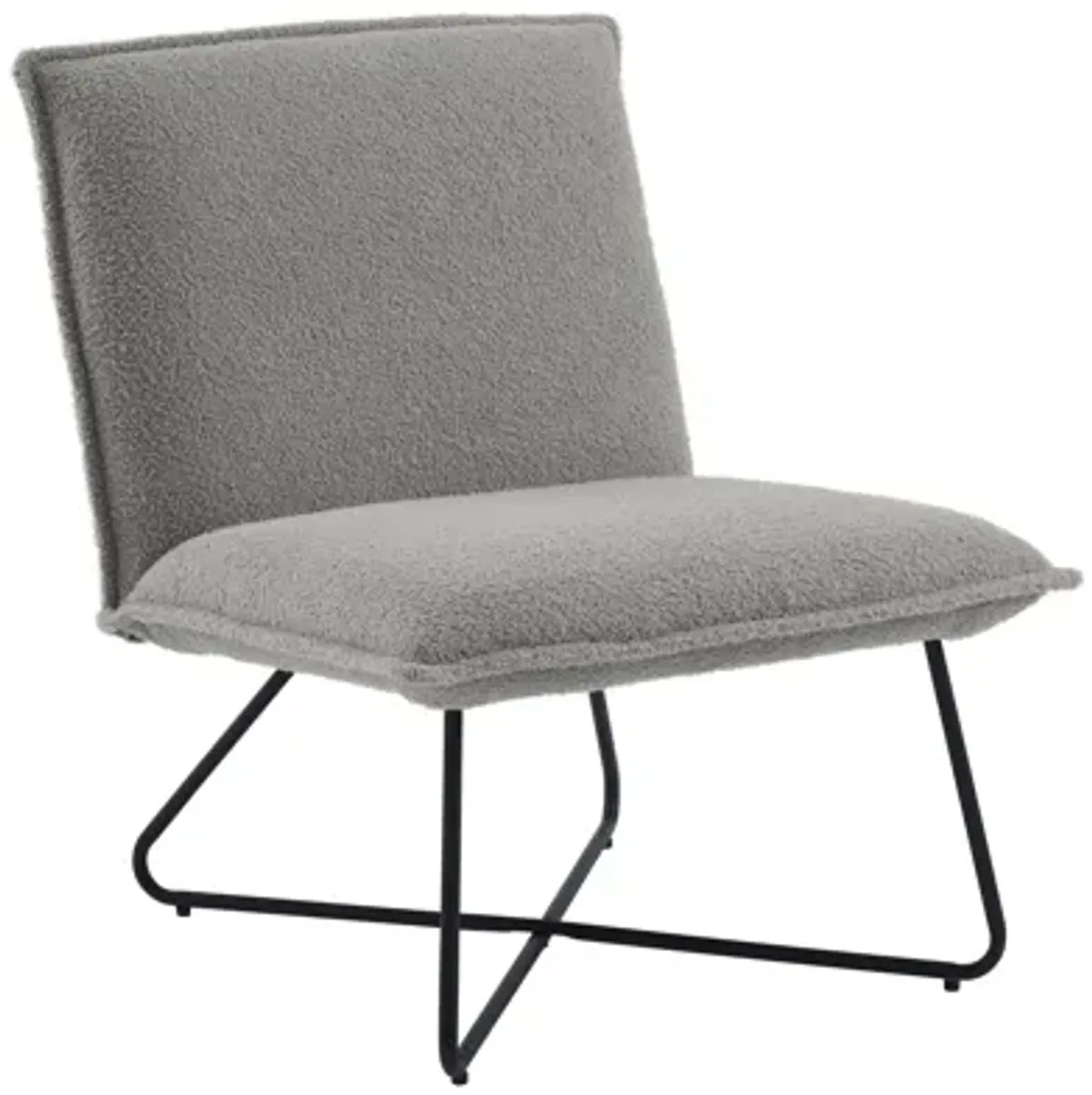 Kenny Grey Sherpa Chair