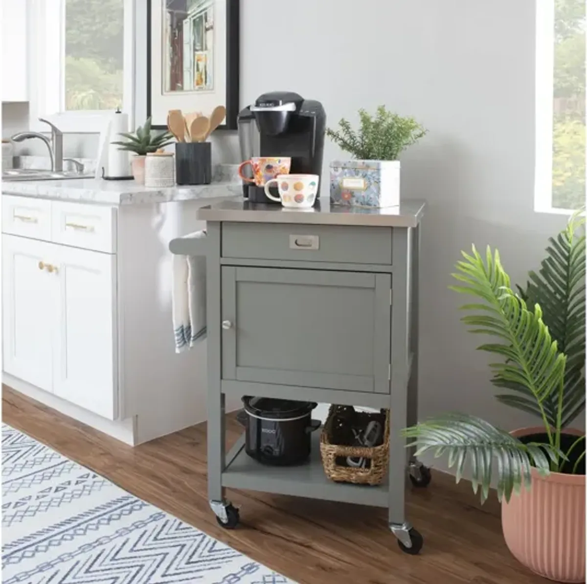 Sydney Grey Apartment Cart