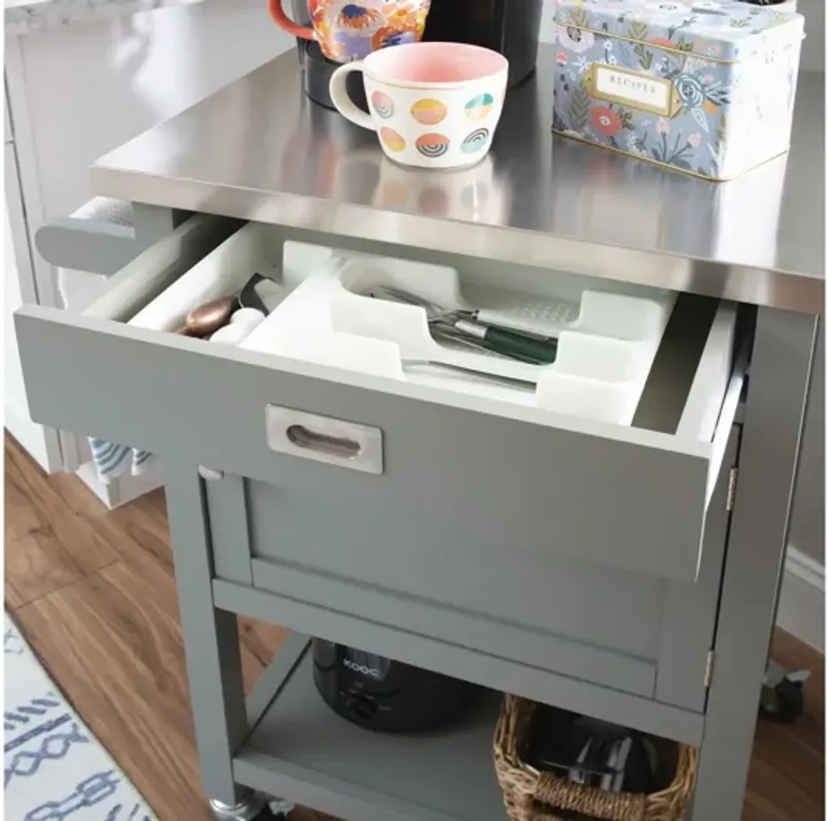 Sydney Grey Apartment Cart
