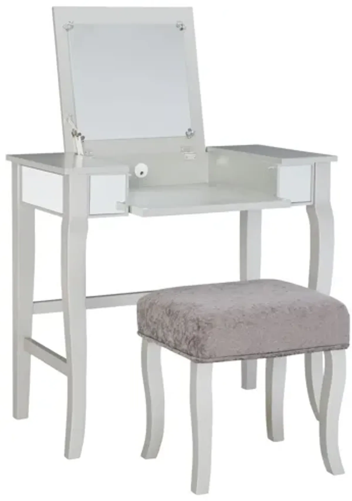 Harper Silver Vanity Set