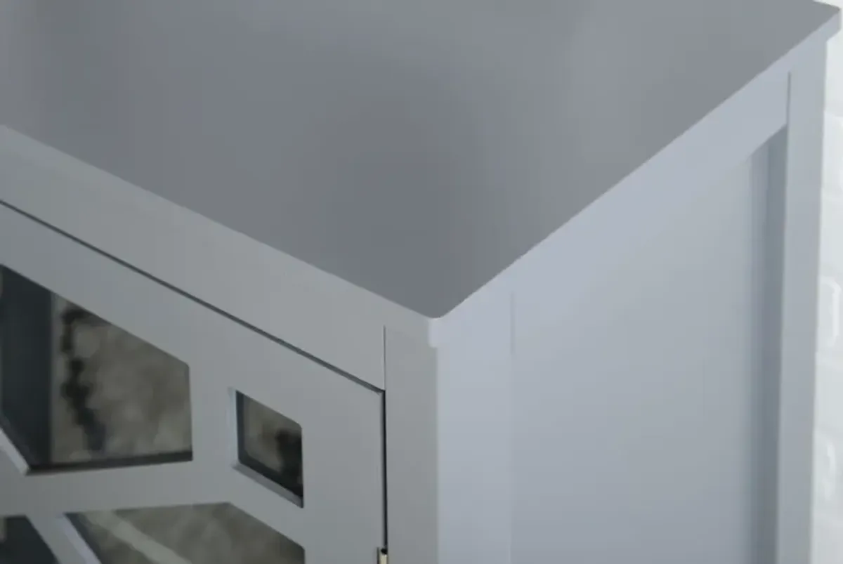 Fetti Grey Large Cabinet