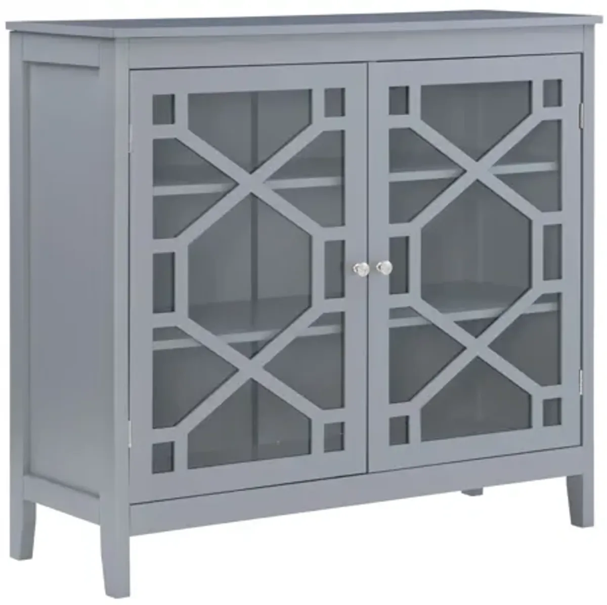 Fetti Grey Large Cabinet