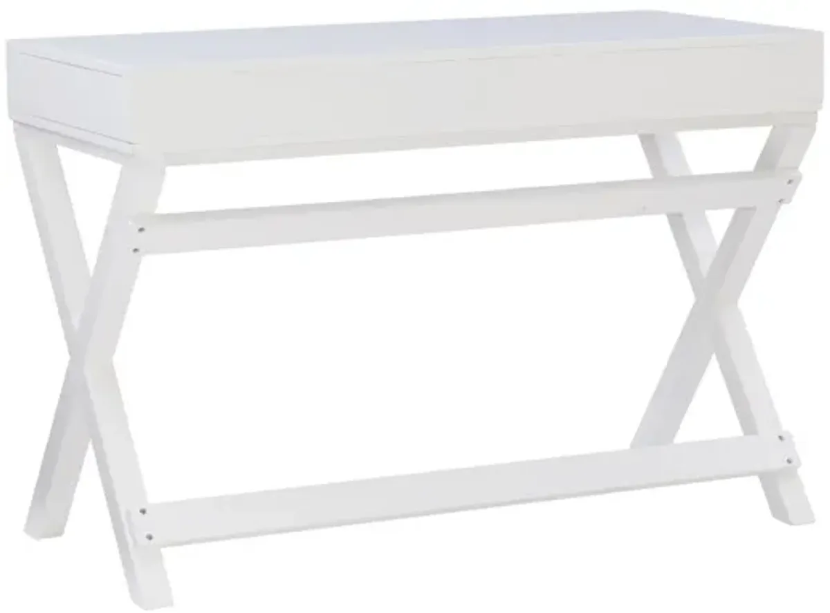 Peggy White Writing Desk